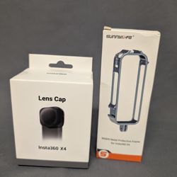 Insta360 X4 Rugged Frame and Lens Cover/Protector - NEW