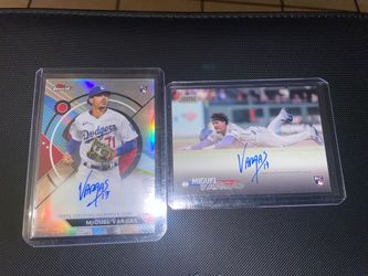 2023 Topps Miguel Vargas Autograph RC