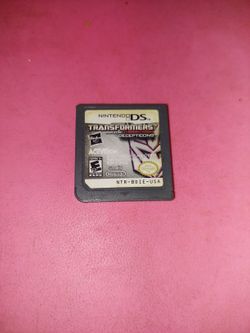 Transformers War For Cibertron Decepticons For Nintendo DS 