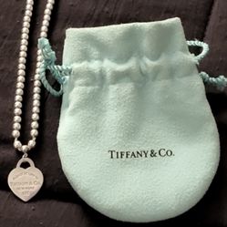 Tiffany And co Beaded Necklace 