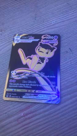 Mew VMAX Black and gold Fusion strike