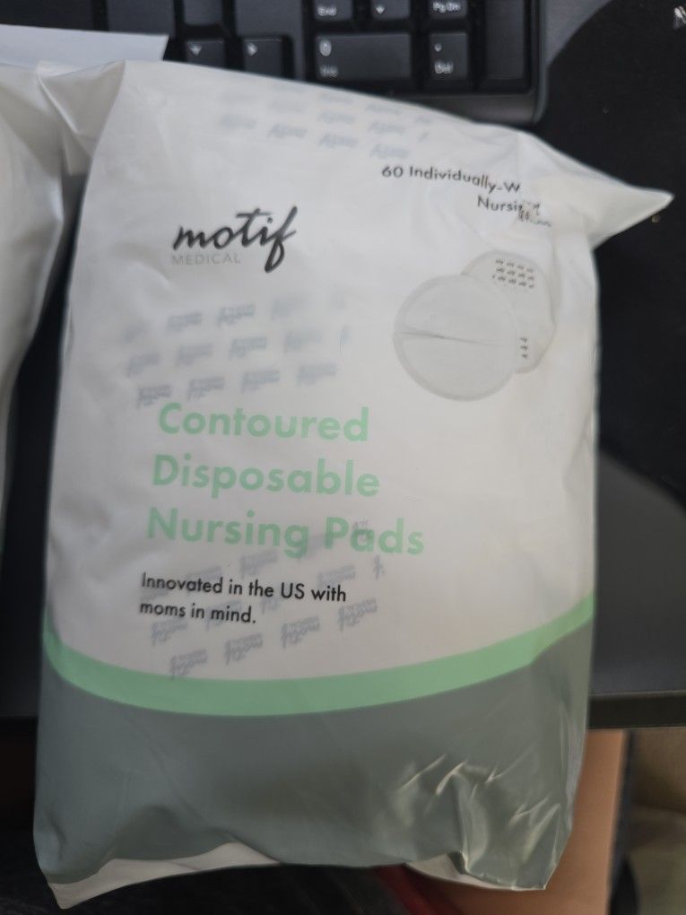 Disposable Nursing Pads, Lot Of 3 Bags, 60 Count =Lot Of 3 Bags, 180 Total