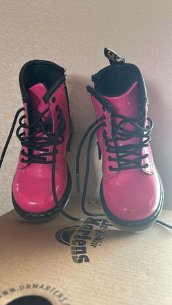 Pink Dr. Martens Boots