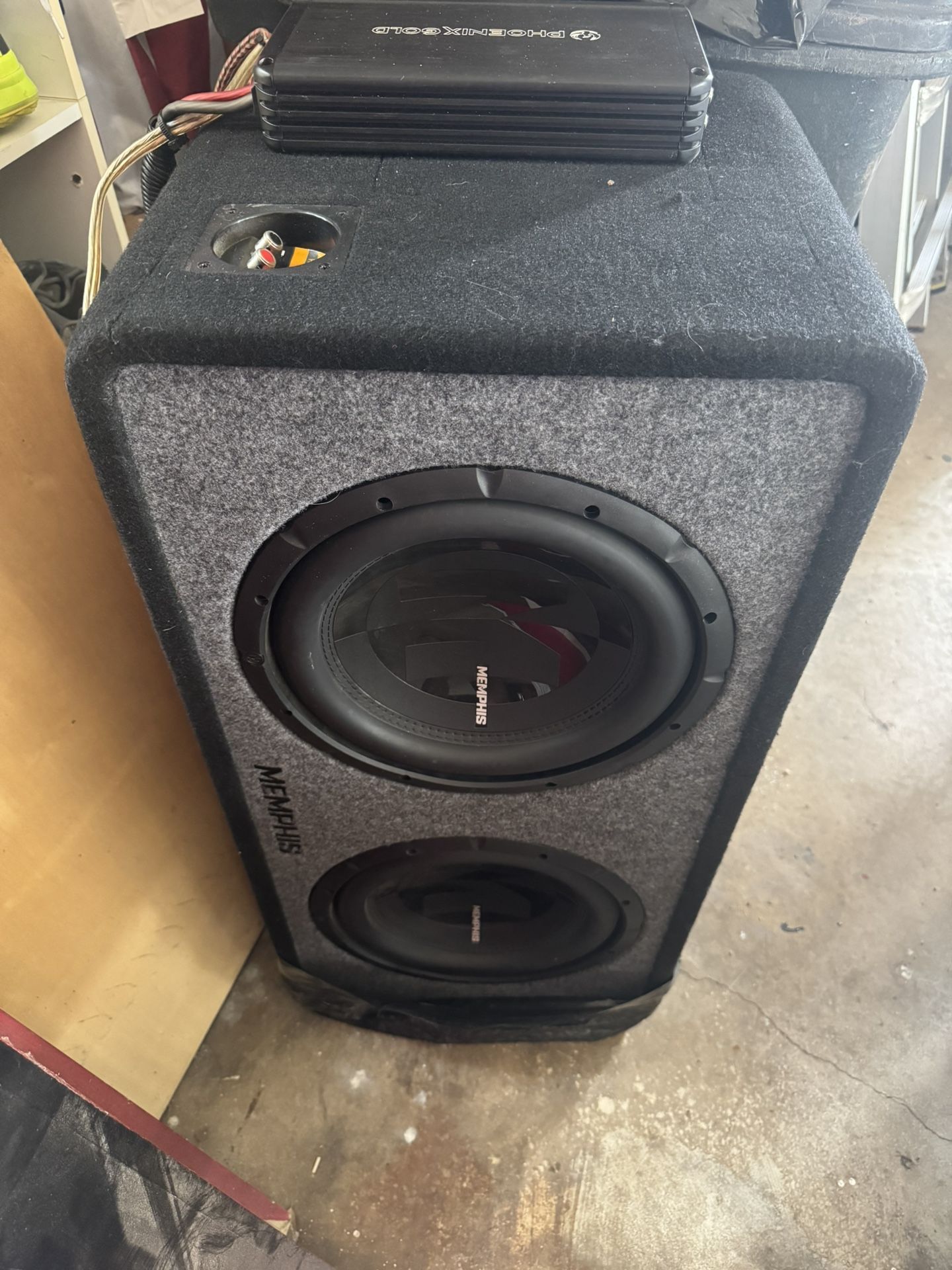 Memphis subwoofer with amp