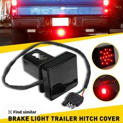 Brake Light Trailer Hitch Cover