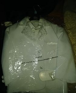 Boy christening/baptism suit 24m