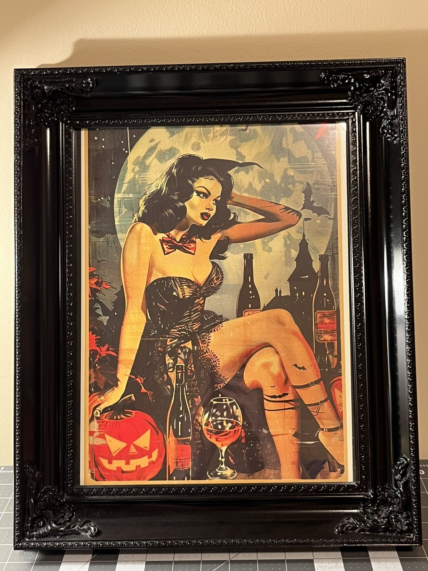 Framed Halloween Print