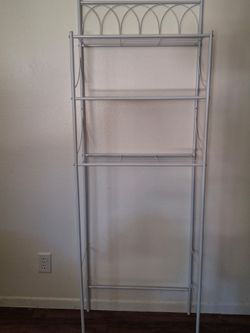 Bathroom toilet rack