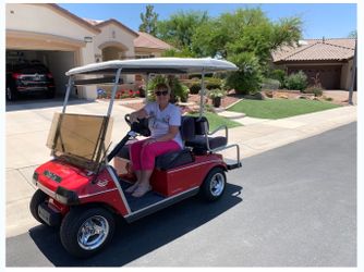 Club Car Golf Cart, 4 Passenger