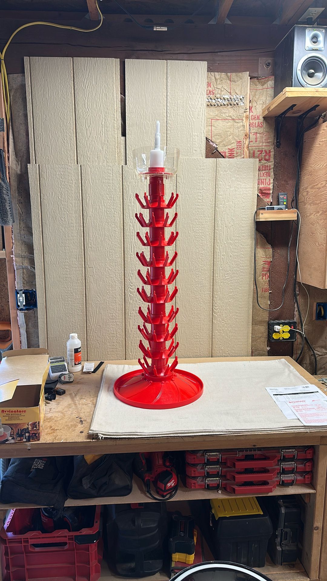 90 bottle drying tree with rotating base and https://offerup.com/redirect/?o=cmluc2VyLlBMVVM= Bottle Caper and caps