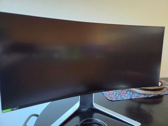 Alienware AW3420DW 34” Curved Ultrawide Gaming Monitor – 3440x1440, 120Hz, G-SYNC
