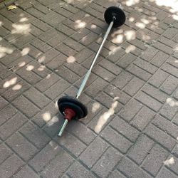 Rack And 2 10Lb Weights And 2 5Lb Weights