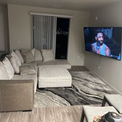 Living Room Tv, Couches 