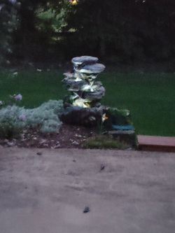 3: Tiered Illuminated Fountain From Alpine 