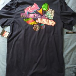 New Air Jordan Shirt Men Size L