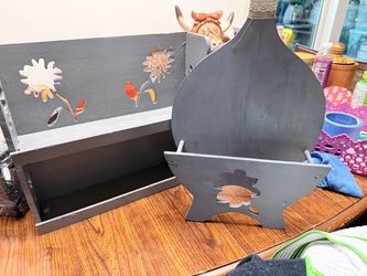 Paper plate holder & Spice rack
