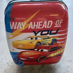 Lighting Mc Queen Roll Aboard Hard Sided Suitcase, Children