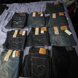 New Levi Jeans 40x30 $35 Ea Or Best Offer