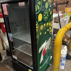 Large 7up Commercial Cooler 