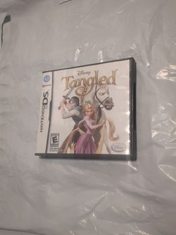 Nintendo DS -disney Tangled Game-preowned