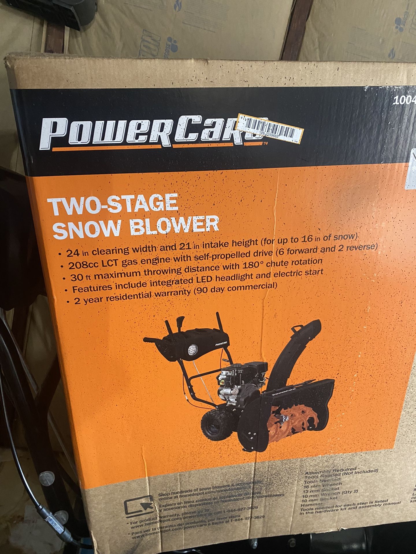Powercare Snow Blower