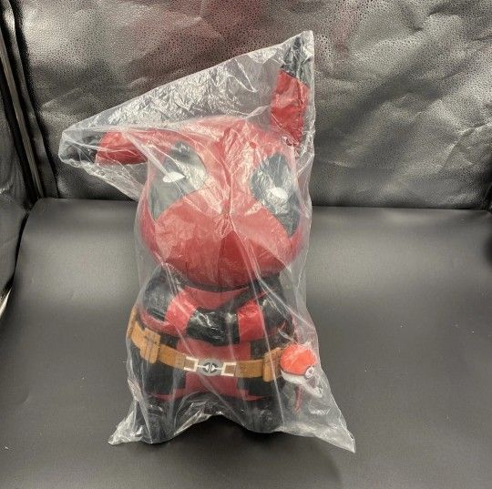 Deadpool Pikachu Plush Tutu Toy 18" Great Gift Sealed Hard to Find RARE! NEW!