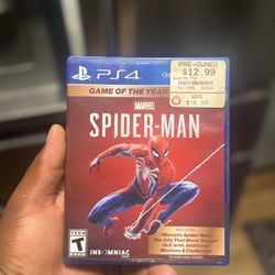 Marvel Spider Man PS4 and Ps5
