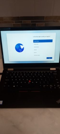 Lenovo Touchscreen X390 yoga 2in1 fast Intel I-5 8th gen windows 11 pro