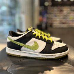 2008 Nike Dunk Low Glow In The Dark Size 6.5y Boys Grade School Shoes 