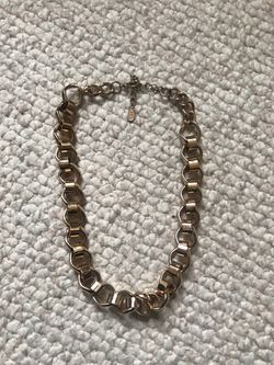 Gold chain necklace