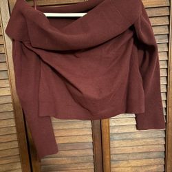 Banana Republic Burgundy Sweater L
