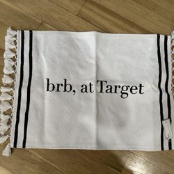Floor Mat Target Design: brb, at Target