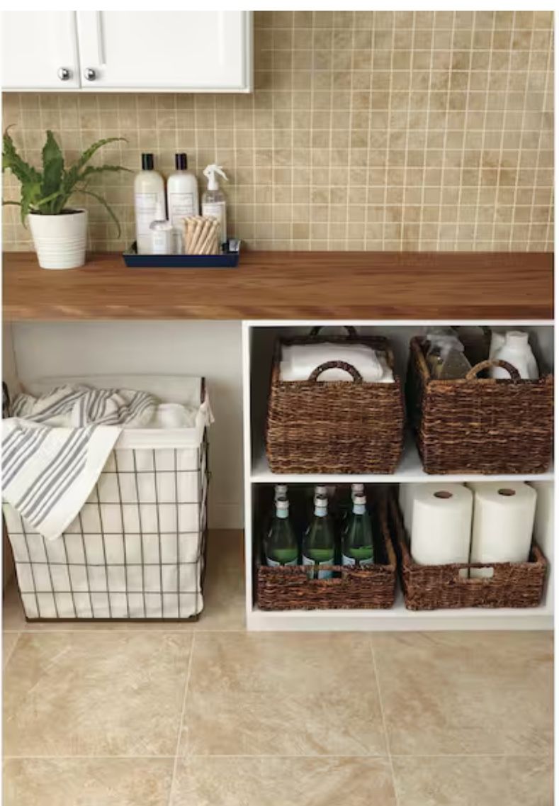 ๐ฃ๏ธ AMAZING SALE ๐: Portland Stone Beige 12 in. x 12 in. Glazed Ceramic Mosaic Tile - ONLY $15/Case!