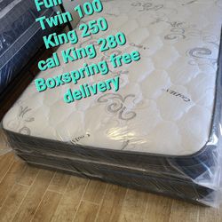 Mattress Pillow Top New 