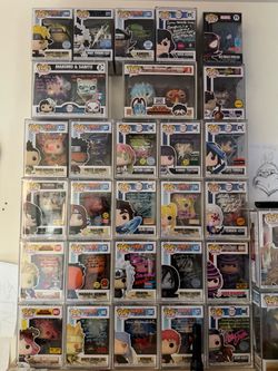 Anime signed Funko pops
