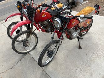 (3) Honda Vintage Bikes