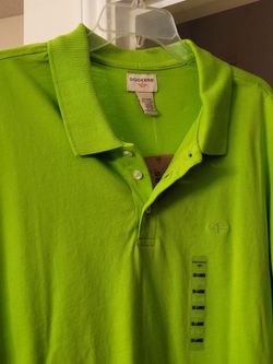 New!! Men's Polo Shirt.  Green. 2XL