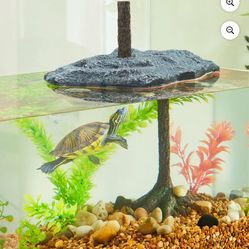 Vibrant Life Floating Turtle Platform Terrarium Decor