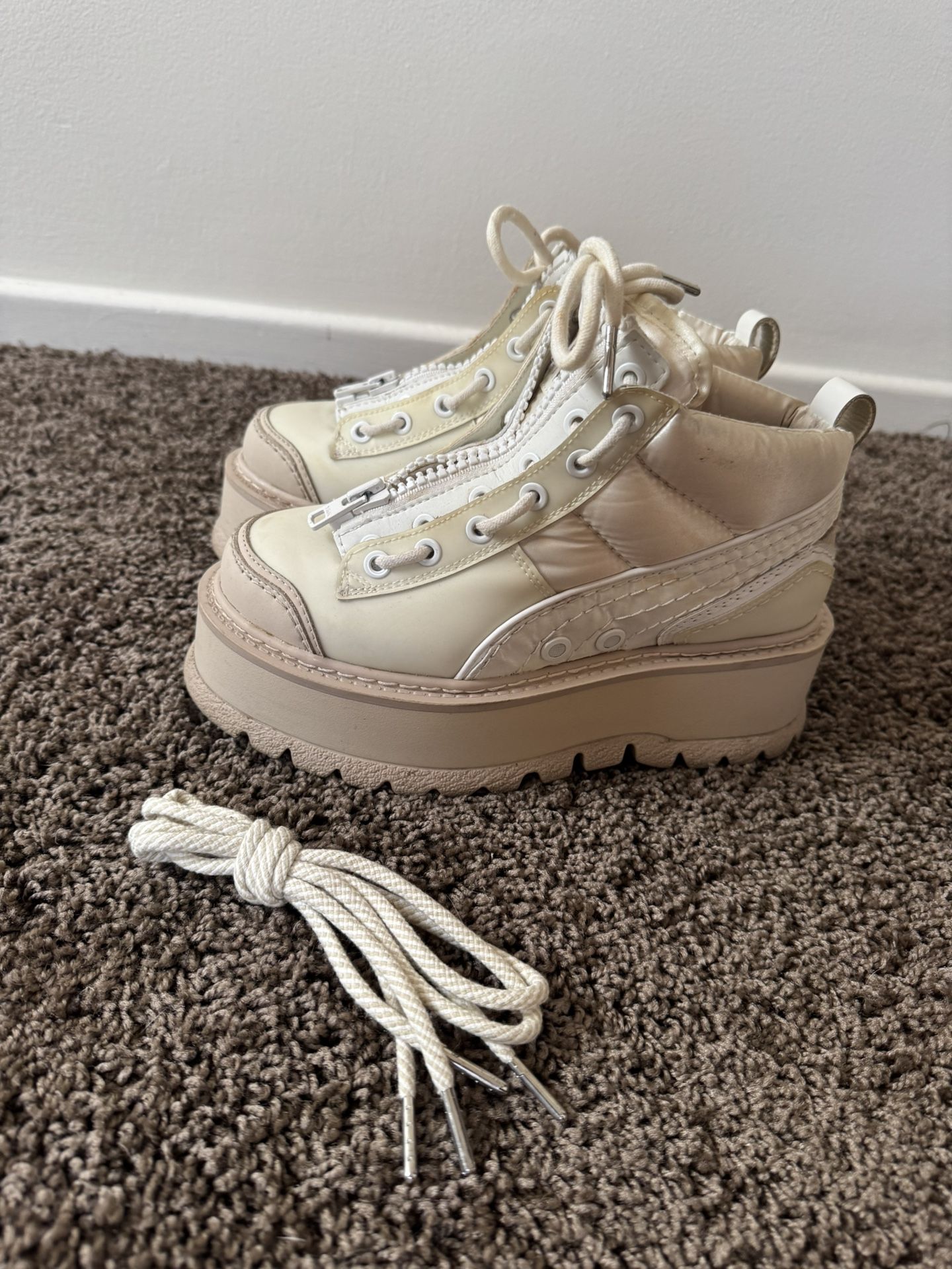 Fenty Sneaker Boot Marshmallow