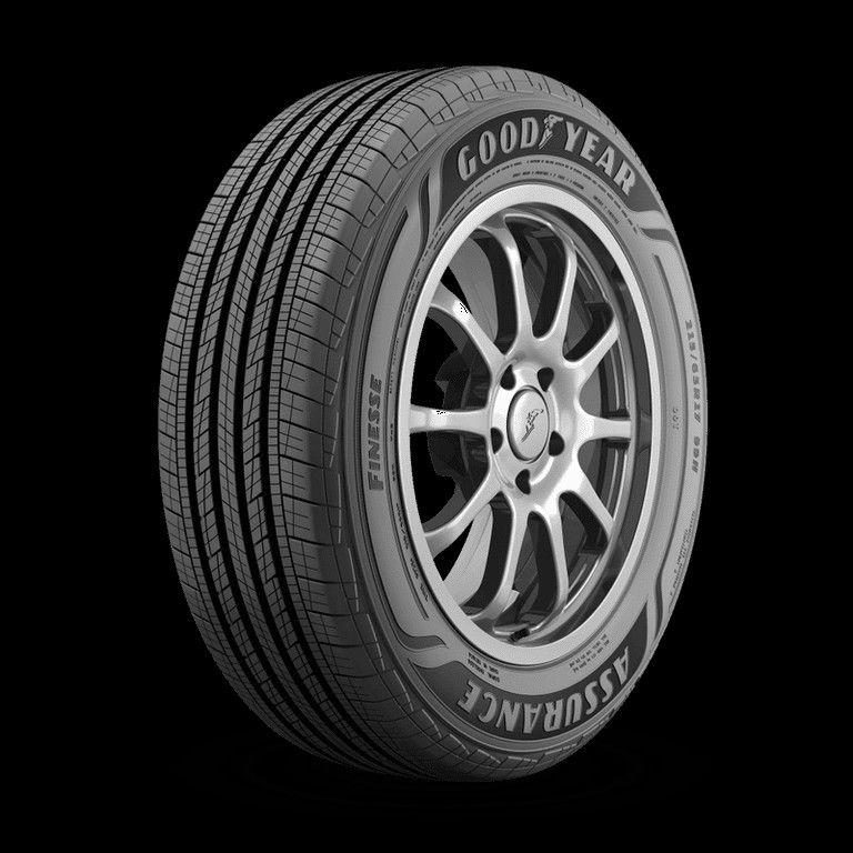 Set Of 4 Goodyear Assurance Finesse 225/55R18 98H All-Season Tires