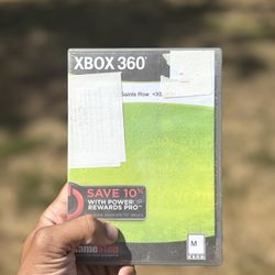 🎮 Xbox 360 Saints Row THQ (Disc in Case, No Artwork)