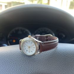 Leather Watch