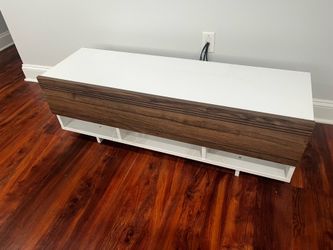 Modern Two-Tone Low-Profile TV