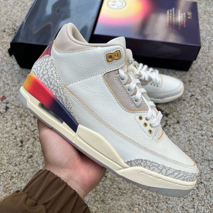 Jordan 3 Retro SPJ Balvin Medellín Sunset more colors available