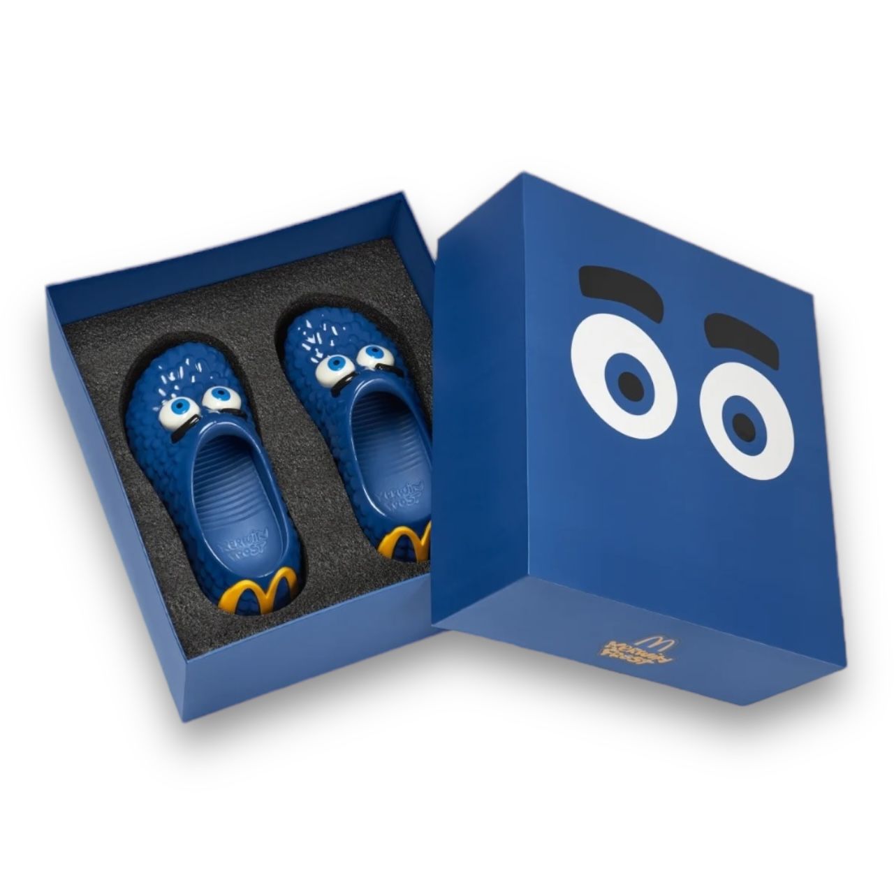 McDonalds x Kerwin Frost Fry Guy Clog Shoes Size 10 Blue Brand New NIB