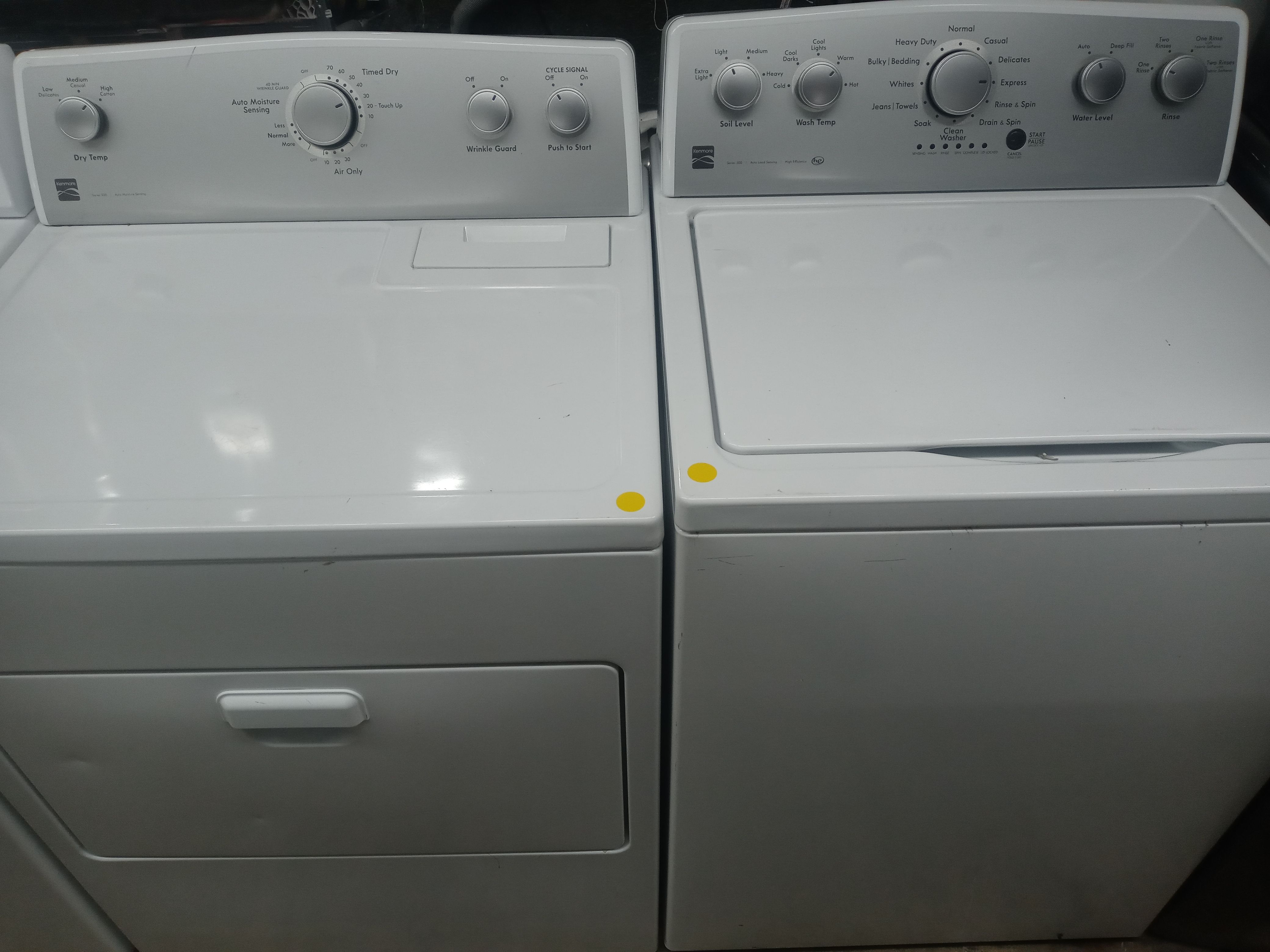 Kenmore top load washer and dryer set - Free delivery