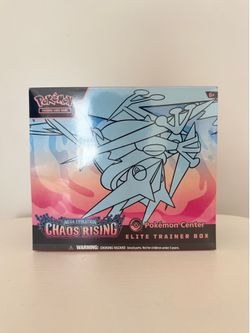 Pokemon center Chaos Rising etb