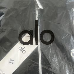 all black alo quarter zip  Size M