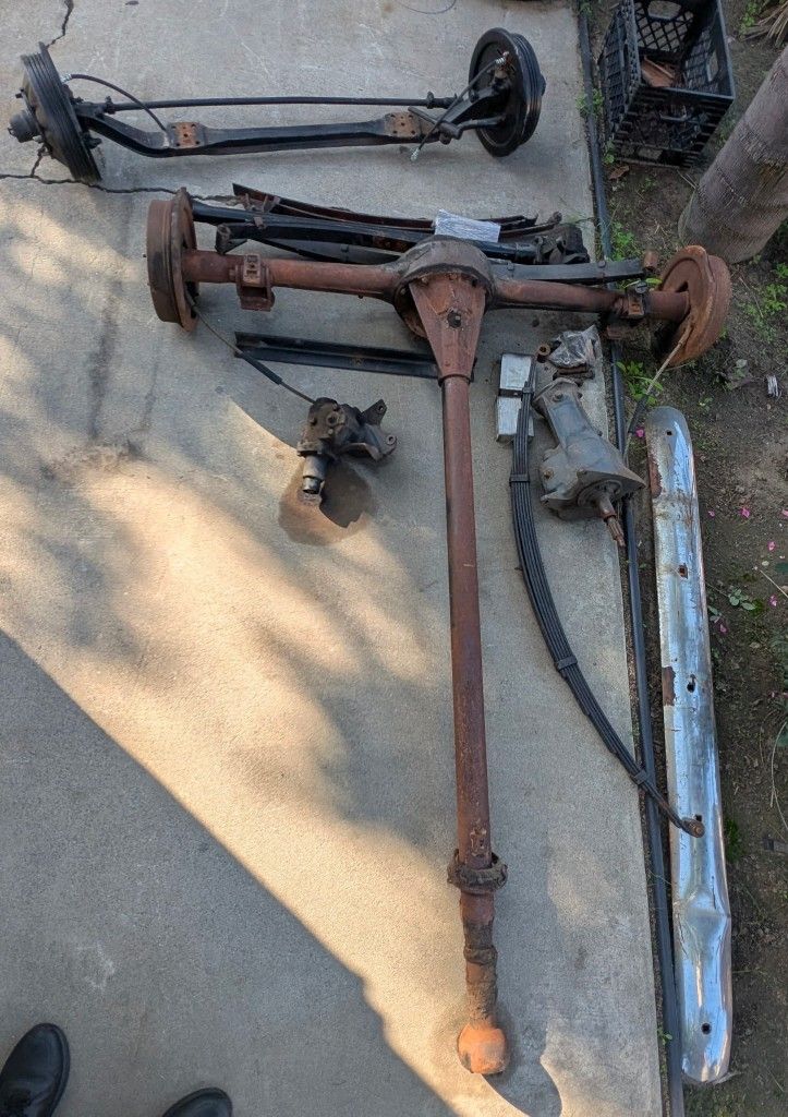 1950 Chevy 3100 Original Suspension