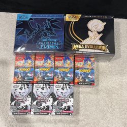 Pokemon Cards (Elite Trainer Box And Booster Bundles)